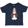 thumbnail image 3 of Inktastic Basset Hound with Floppy Ears Boys or Girls Toddler T-Shirt, 3 of 5
