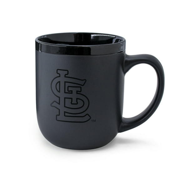 WinCraft St. Louis Cardinals 17oz. Black Tonal Ceramic Mug