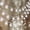 Clear23, variant on 40 Count Snowflake LED Christmas Ornament Garland with Battery Operated Waterproof String Lights for Indoor Outdoor Holiday Decor 2 Modes