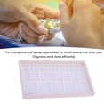 thumbnail image 4 of Watch Parts Storage Box, Plastic Watchmaker Organizer with Removable Compartments, Easy Clean Watch Case for Watch Screws Jewelry Electronic Components Repair Tool, 4 of 7