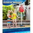 thumbnail image 6 of Outdoor Water Toys Rocket Sprinkler for Kids, Rocket Water Powered Liftoff 3 o12ft Rotate, Summer Backyard Water Play Toys Birthday Gift for Girls Boys Age 3 to10 Years, 6 of 9