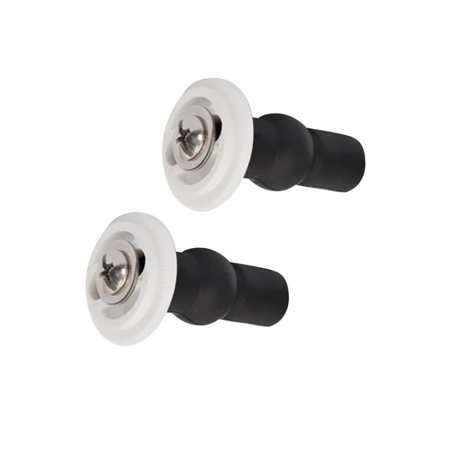 2x Toilet Seat Hinge Fittings Replacement Parts Heavy Duty Replacement