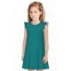 thumbnail image 1 of Fotbe Teal Vestido de Dormir para Niñas de 3 a 10 Años, Mangas Cortas, Estilo Princesa, Pijama Camisón con Mangas Voladas-XX-Large, 1 of 6