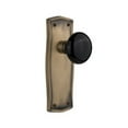 thumbnail image 6 of Nostalgic Warehouse Prablk_Psg_238_Nk Black Porcelain Solid Brass Passage Door Knob Set -, 6 of 7