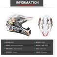 thumbnail image 4 of PPgejGEK ABS Motocross Helmet Classic MTB Racing Downhill Bike Helmet Integral Molded with Ventilation认证 S M L XL Sizes 52-60cm for Men Women Electric Bike Mountain Cycling, 4 of 9
