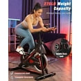 thumbnail image 4 of YOSUDA Exercise Bike-Stationary Indoor Cycling Bike for Home 330 Lbs Weight Capacity, Comfortable Seat Cushion and LCD Monitor, 4 of 7
