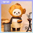 thumbnail image 1 of PlanetBear Mini Taiyaki Panda Series Pan Pan Blind Box Cook Kawayii Cute Cartoon Figure Collectible Model Birthday Gift heqiyong LED, 1 of 2