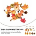 thumbnail image 6 of UPOUART Pumpkin Figurines Orange 50Pcs 4.52X2.04X2.04in, 6 of 8