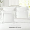 thumbnail image 6 of (3 pack) Nestl Pillow Sham Set of 2, Premium 1800 Series Double Brushed Bed Pillow Cases, White, King 20" X 36", 6 of 6