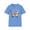 Carolina Blue, variant on Butterfly Shirt, T Shirt with Butterfly, Monarch Shirt