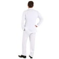 thumbnail image 3 of Men's White Suit Costume, 3 of 11