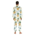 thumbnail image 4 of FORMRS Onesies Pajama for Adults Unisex Hoodie Winter Jumpsuit One Piece Sleepwear, Sizes S-2XL, Pineapple, 4 of 7