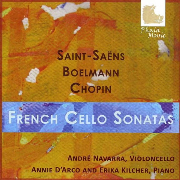 Andr  Navarra - French Cello Sonatas - Music & Performance - CD