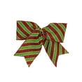 thumbnail image 2 of 2-Pack Large Christmas Bows for Tree Topper & Gift Wrapping - Red & Green Non-Woven Festive Decorations, 2 of 6