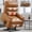 Yellow Brown, variant on Leumius Power Lift Recliner Chair for Elderly with Vibration Massage and Lumbar Heating,Electric Lift Recliner Single Sofa with Side Pocket and Infinite Position for Living Room,Gray