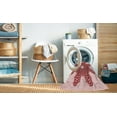 thumbnail image 2 of Ahgly Company Machine Washable Indoor Rectangle Transitional Grapefruit Red Area Rugs, 2' x 5', 2 of 7
