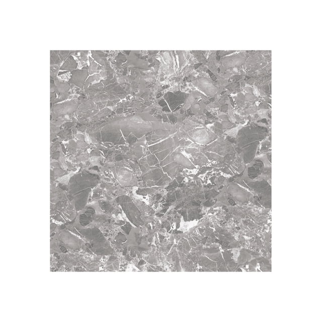 Caja 24 Piezas Piso PVC Autoadhesivo Gris Petra 45.7x45.7cm 1.5mm 5m²