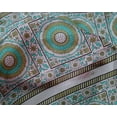 thumbnail image 4 of oneOone Silk Tabby Fabric Leaves & Floral Block Printed Craft Fabric BTY 42 Inch Wide, 4 of 4