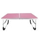 thumbnail image 2 of De Picnic Plegable multifunzionale Escritorio De La Computadora Plegable Hogar Libre Acampar Rosado, 2 of 9