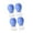 Blue, variant on EHJRE 4 Pieces Facial Cupping Set Massage Cups Vacuum Suction Daily Use Athletes Reusable Face Body Eyes Facial Cupping Therapy Set Blue