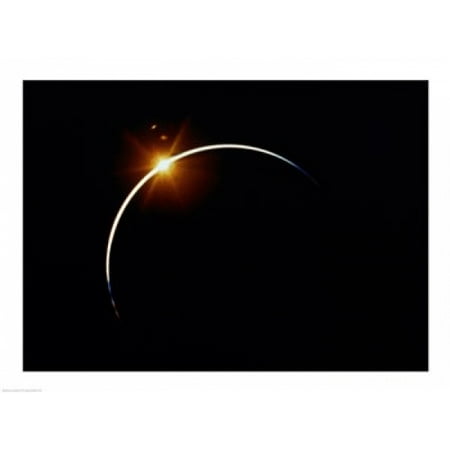 Apollo 12 view of a solar eclipse Canvas Art -  (24 x