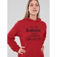 thumbnail image 2 of Karma, Pronounced Ha-Ha-Ha Hoodie Women -GoatDeals Designs, Female 3X-Large, 2 of 4
