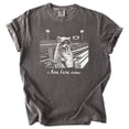 thumbnail image 7 of I Live Here Now Funny Raccoon Football Shirt for Women Game Day Tailgate Tee for Football Mom Pepper Shirt Large, 7 of 7
