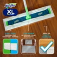 thumbnail image 3 of Swiffer Sweep + Mop XL, Dry Pads Refill, Floor Cleaner, Cleaning Cloths, Unscented, 16 Count, 3 of 11