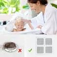 thumbnail image 1 of Disposable Hair Drain Stickers 2024 New Disposable Shower Drain Hair Catcher Mesh Stickers Drain Catcher For Bathroom Laundry Bathtub Kitchen Custom Stickers, 1 of 7
