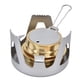 thumbnail image 5 of Estufa de camping resistente al viento, vaporizable, portátil, con soporte para acampar al aire libre, gris, 5 of 14
