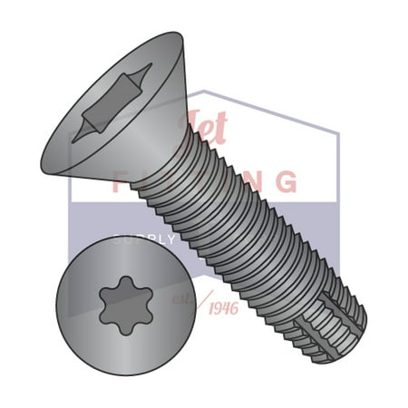 

1/4-20 x 2 Type F | Floorboard Thread Cutting Screws | Six-Lobe (Torx) | Flat Head | Steel | Black Phosphate (Quantity: 1000)