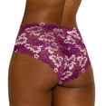 thumbnail image 2 of Cosabella Savona High Waist Brief Panty (SAVON0562),Small,Swiss Beet/White, 2 of 4