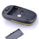thumbnail image 5 of Bearachild Ratón inalámbrico de 2,4 GHz Sensación de la mano Ultra delgado Mini receptor USB Cambiable 1600DPI Ratón óptico para juegos Juegos de teclado y mouse para computadora Azul, 5 of 5