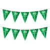 Football Party Decorations - Touchdown Football Field Pennant Banner 8'4" (Pack of 2)