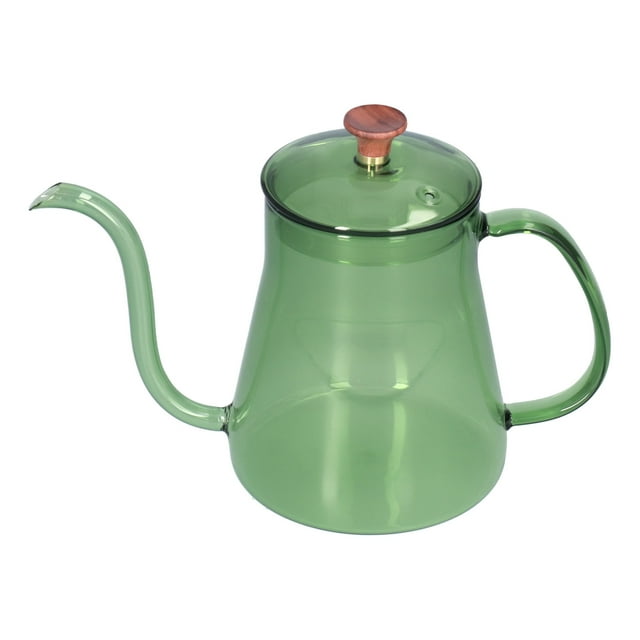 Coffee Kettle, Teapot Stable With Lid For Kitchen For Bedroom Green