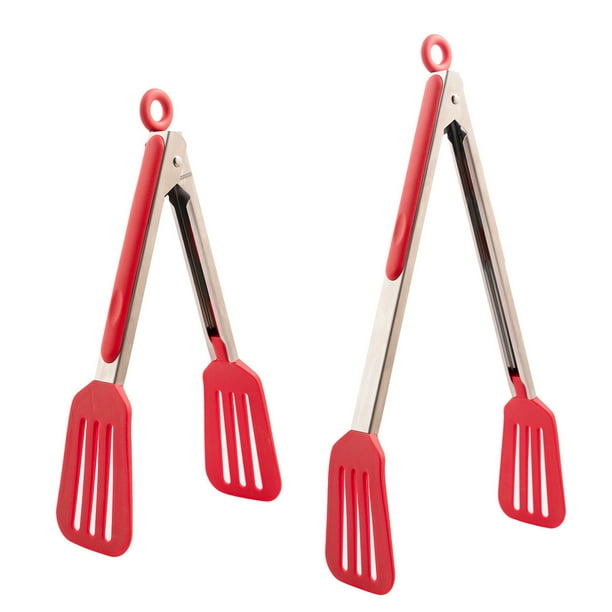 Stainless steel kitchen silicone pliers, heat resistant silicone pliers, lock handle joint fish