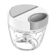 thumbnail image 4 of Picadora de ajo manual, procesador de alimentos portátil, con mecanismo de cuerda, para verduras y cebollas. 650 ml, 4 of 9