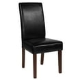 thumbnail image 1 of Chaise Parsons de la série Greenwich en LeatherSoft noir, 1 of 9