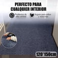 thumbnail image 2 of Tapete para Silla de Oficina, 120 * 150cm Tapete para Silla de Escritorio, Silencioso, Antideslizante, Resistente A ArañAzos,Tapete Rectangular Antideslizante para Silla Rodante de Suelo Duro, 2 of 15