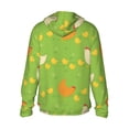 thumbnail image 3 of Balery Funny Chicken Men's Women's UPF 50+ Sun Protection Lightweight Hoodie Performance Long Sleeve Shirt for Fishing Running-Large, 3 of 9