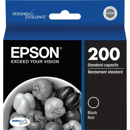 Epson 200 DURABrite Original Black Ink Cartridge (Best Remanufactured Ink Cartridges For Epson)