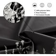 thumbnail image 4 of Wildflower Botanical Shower Curtain for Bathroom Decor 72Wx72H Inch Floral Flower Plant Herbs Sage Green Leaves Decorative Bath Set Bathroom Accessories Fabric Waterproof 12 Pack Hooks, 4 of 6