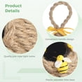 thumbnail image 4 of LEEYNEER Mini Beehive Decor Hemp  2PCS Honey Bee Tiered Tray Decor Farmhouse Centerpiece, 4 of 6