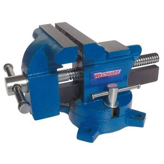 Westward 3-1/2" Standard Duty Combination Vise with Swivel Base 10D702