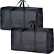 thumbnail image 1 of Juego de 2 Bolsas de Mudanza Extra Grandes de 90 Litros con Cremalleras Reforzadas y Asas para Ropa Viaje y Almacenamiento, 1 of 6