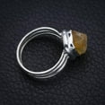 thumbnail image 3 of StarGems Natural Citrine Handmade 925 Sterling Silver Ring Ra000, 3 of 42