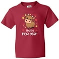 thumbnail image 3 of Inktastic Happy New Year Cute Ox Youth T-Shirt, 3 of 5