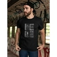 thumbnail image 2 of Modern Trendy Techno Prints T-Shirt Men -Image by Shutterstock, Male x-Large, 2 of 4