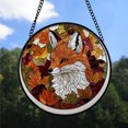 thumbnail image 2 of Christmas Gifts 2025 - Autumn Fox Head Christmas Stained Glass Hanging Ornament - Refined Holiday Tree Decor, Meaningful Gift for Family & Friends, 2025 Edition, 2 of 3