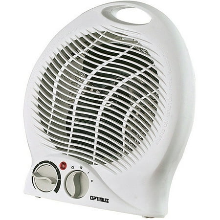 Turbo Heater Fan - Optimus Portable Heater Fan, White HEOP1322